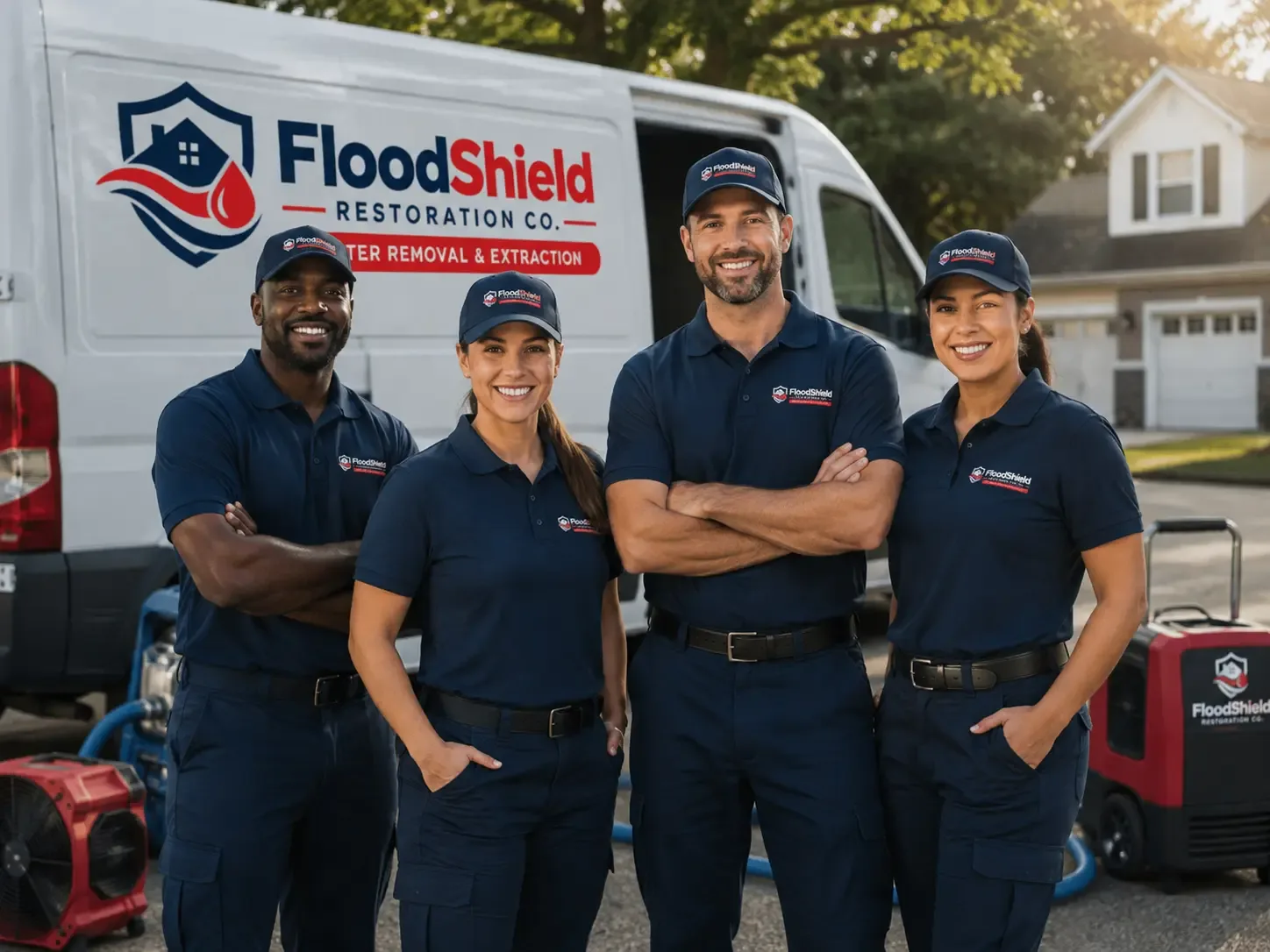Flood Damage Restoration company in Dennis, TX